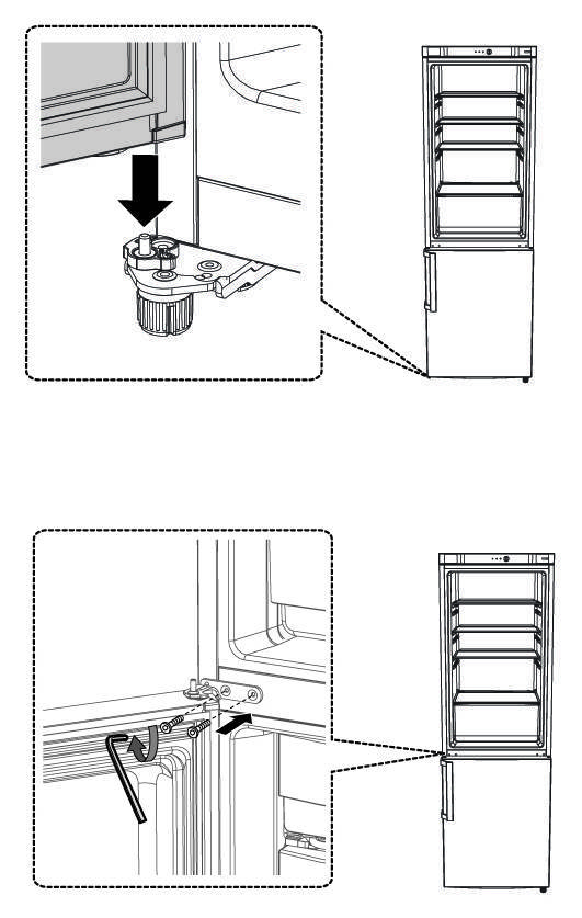 Как перевесить дверь холодильника на другую сторону: бирюса, атлант, indesit, bosch