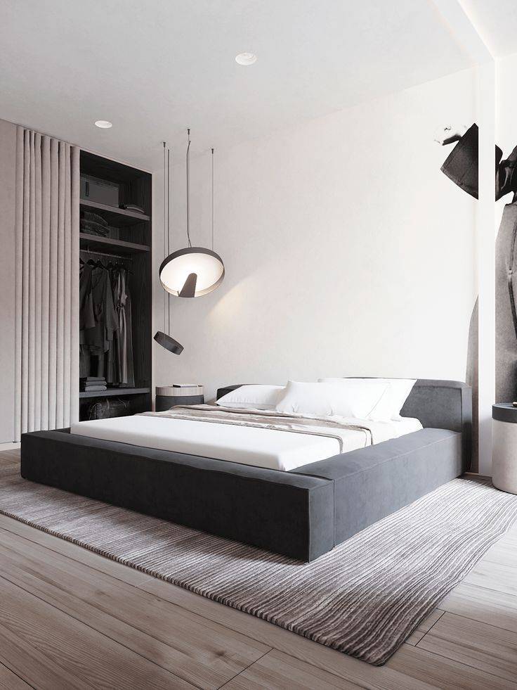 Фотоидеи дизайна интерьера спальни в стиле минимализм