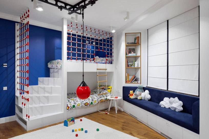 Детский уголок в однокомнатной квартире - 50 фото лучших идей