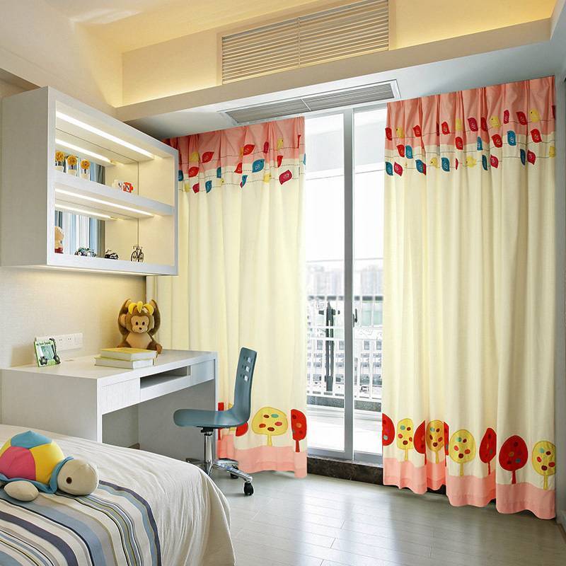 Шторы в детскую: требования к выбору штор для детской комнаты. подходящая длина, материалы и расцветки тканей детских штор (фото + видео)