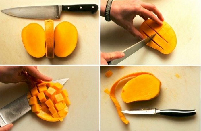 Как чистить манго: 4 простых способа, способы нарезки, советы