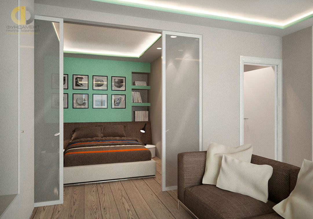 Гостиная и спальня в одной комнате 2022-2023: 100+ фото оригинальных идей