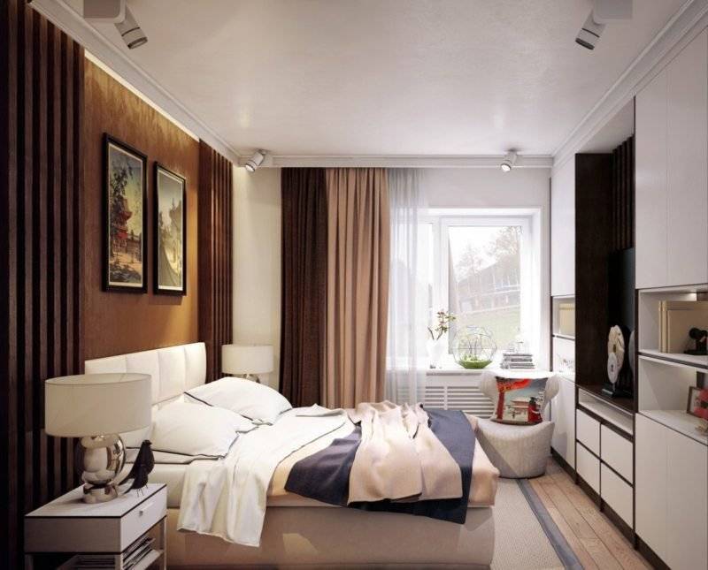 Спальни 12 кв. м., тонкости дизайна - фото примеров