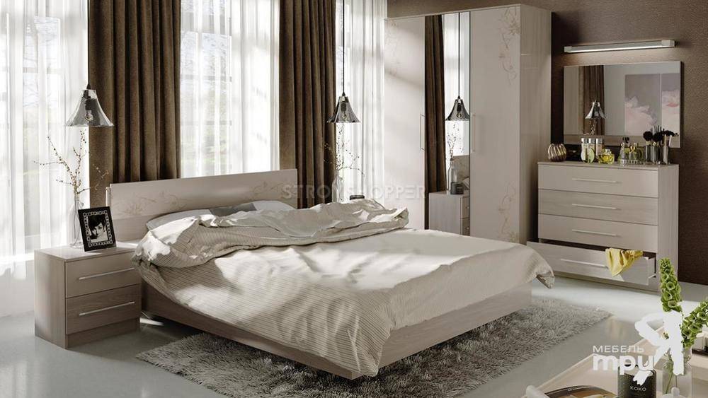 Спальный гарнитур — роскошные и доступные варианты интерьера под любой стиль (125 фото)