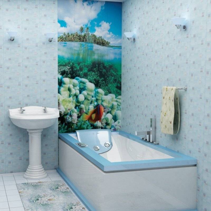 Пвх-панели для ванной комнаты