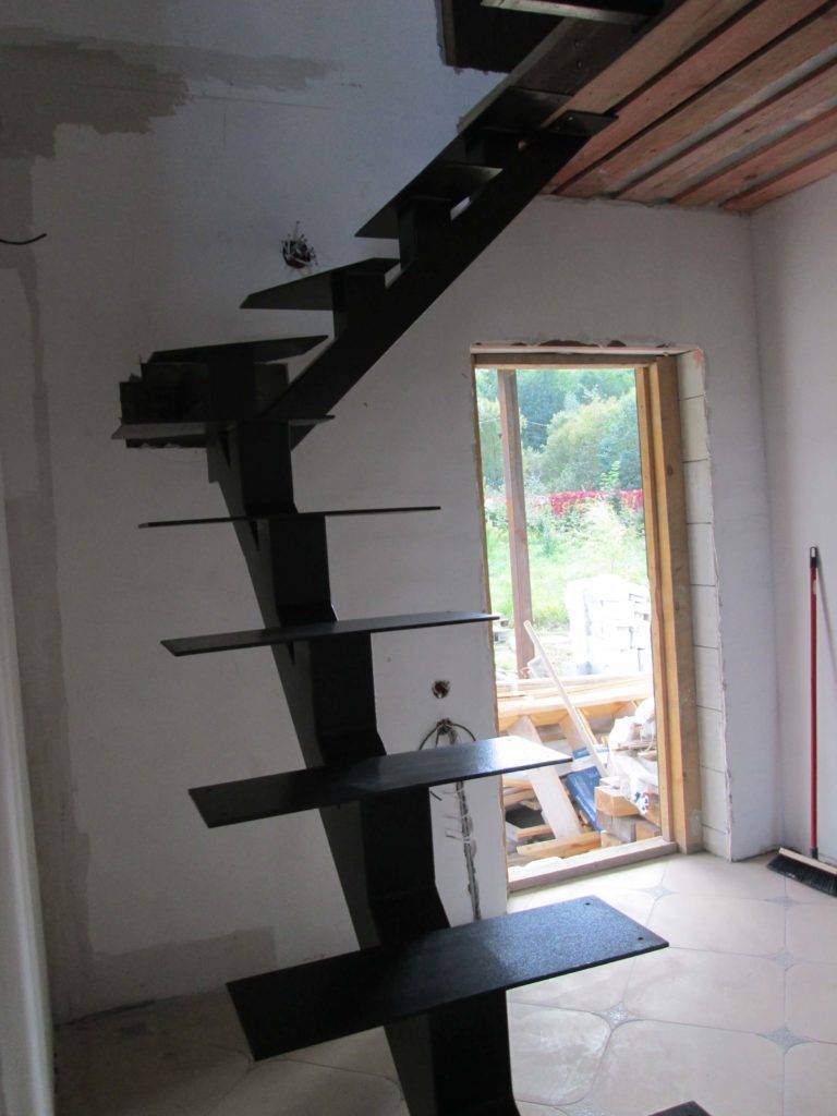 Лестницы на второй этаж на металлическом каркасе - всё о лестницах