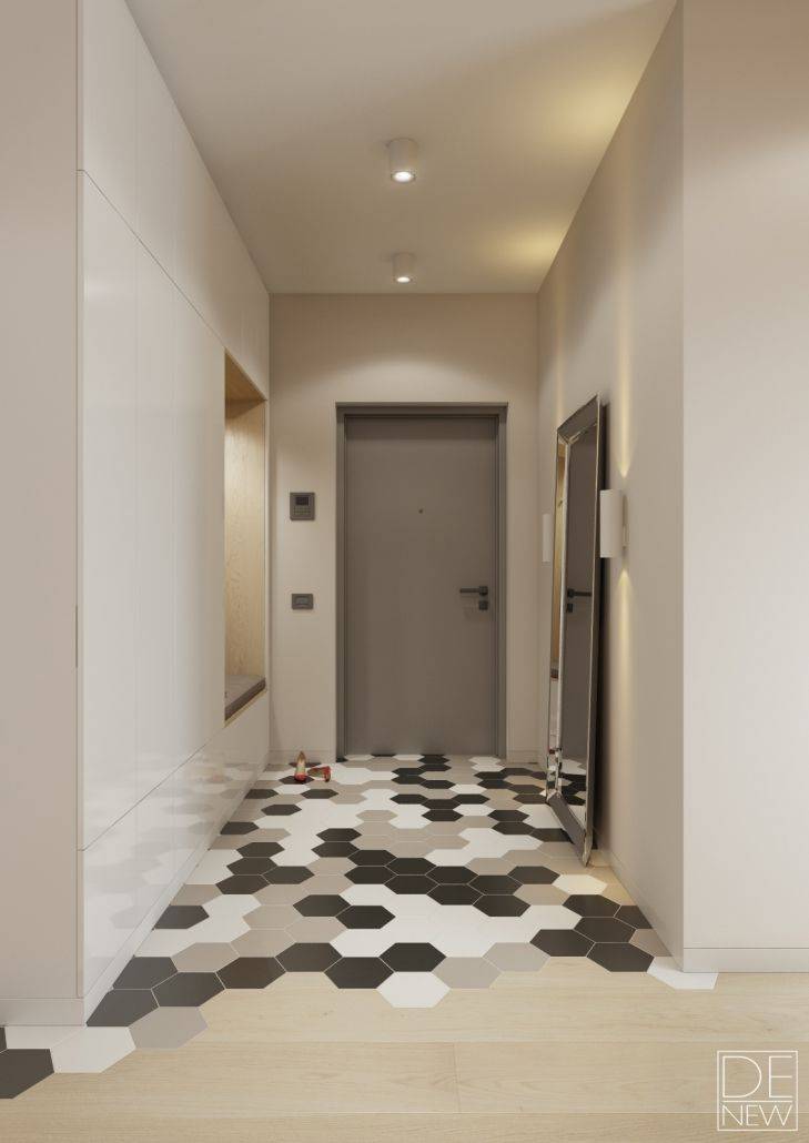 Плитка на пол в коридор:245+ (фото) какую выбрать / как положить?