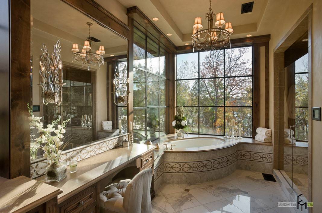 Ванная в частном доме - 80 фото оптимальных идей дизайна и украшения ванной