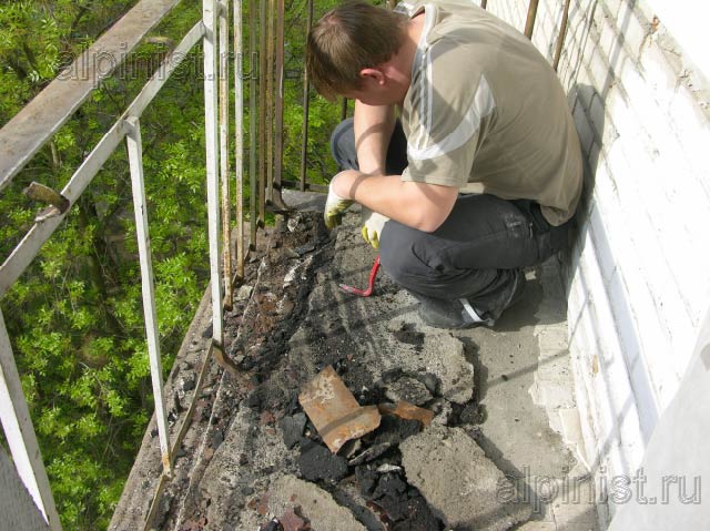 Как правильно сделать ремонт аварийного балкона? - юридическая консультация