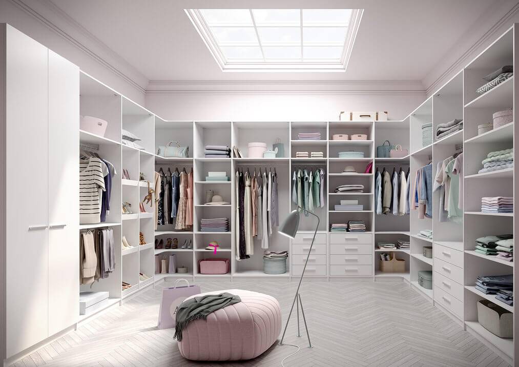 Самые популярные проекты гардеробных комнат с фото