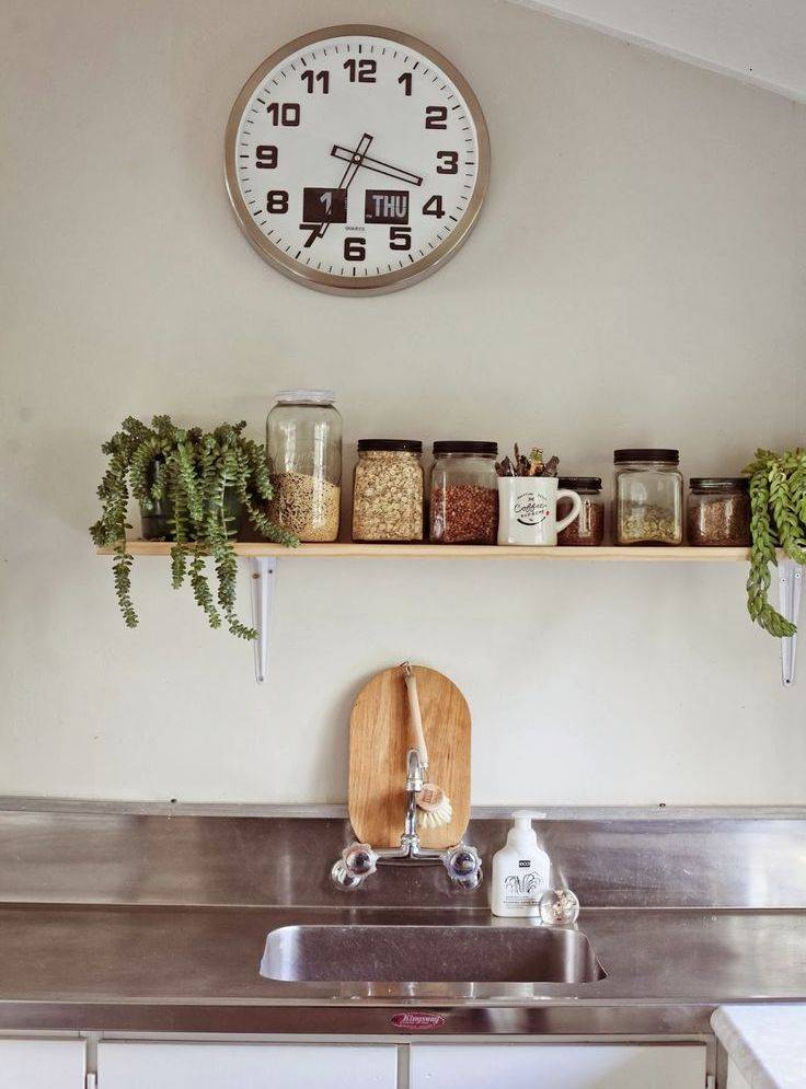 40+ видов настенных часов на кухню: счастливые минуты и часы в уютном доме