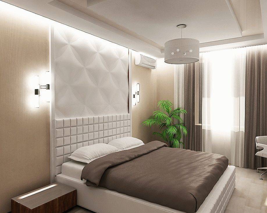 Дизайн интерьера спальни 18 кв м - 50 фото идей