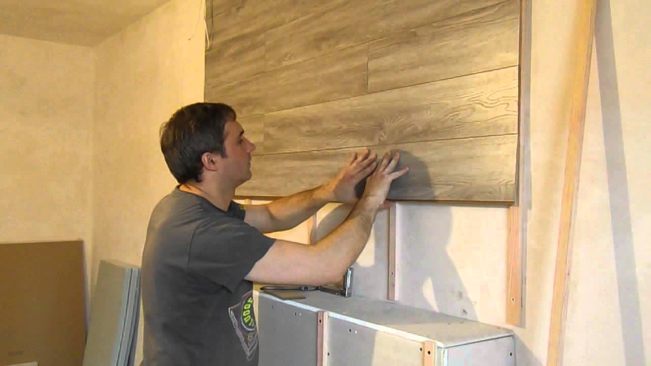 Укладка ламината на стену: варианты и их особенности, инструкция к обрешётке и её необходимость