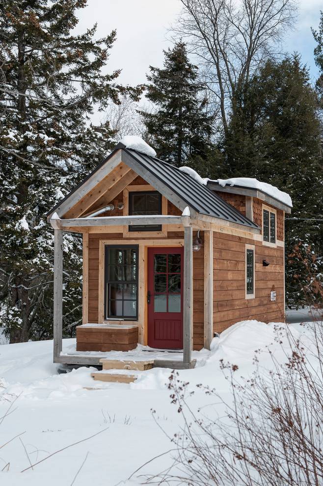 Маленький уютный домик - проект и планировка небольших домиков для постоянного проживания