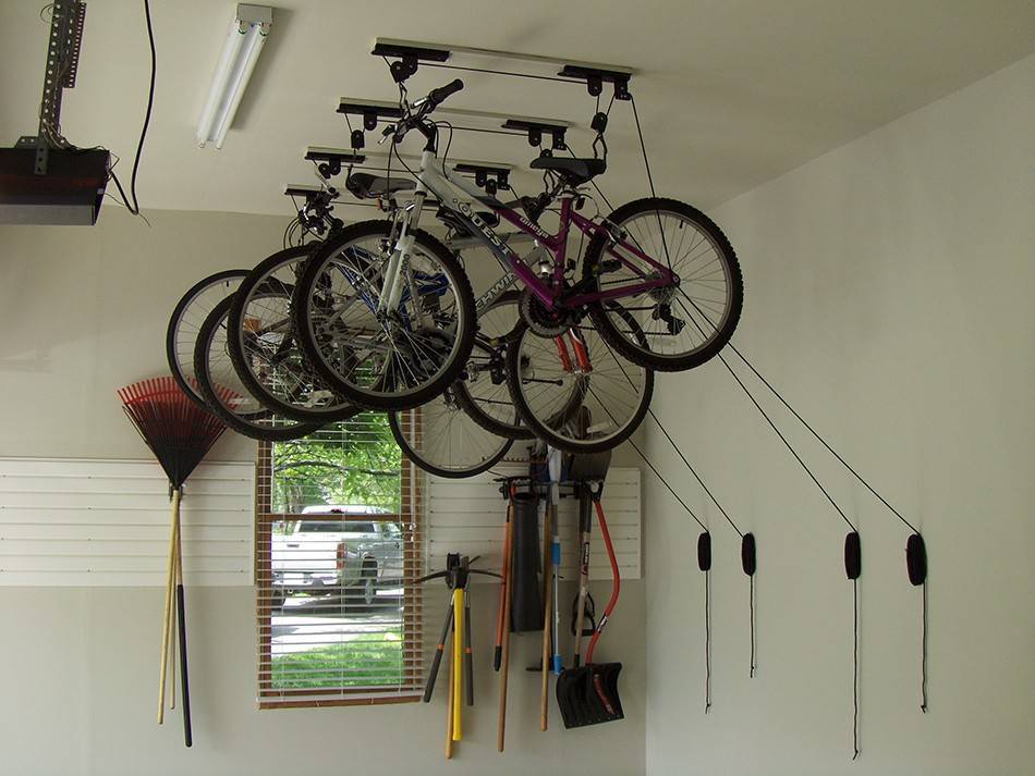 Крепление для велосипеда на стену, разновидности, как сделать самому