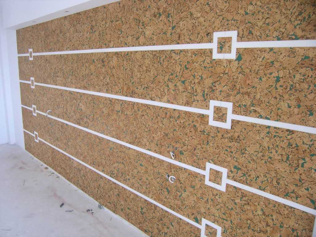 Особенности пробковых покрытий для стен