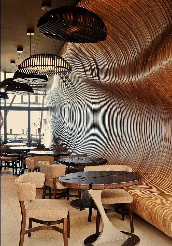 Дизайн кафе: 75 фото идей оформления интерьера