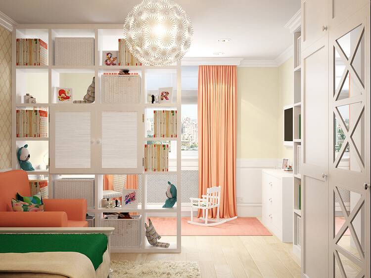 25 интерьеров однокомнатных квартир с детской