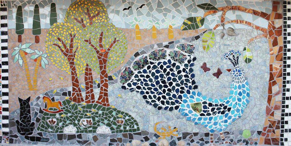 55 арт идей мозаики своими руками в саду и интерьере - «декор» » «дизайна интерьера»