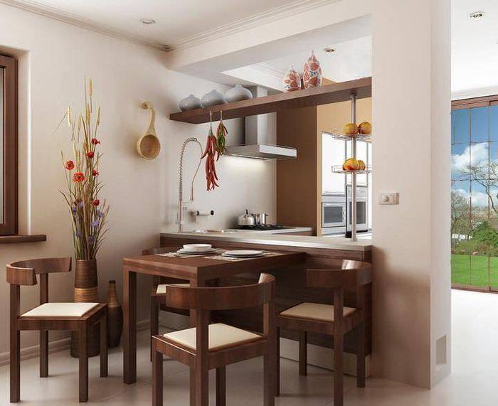 Кухня-столовая - планировка комнаты и деление на зоны. классические и современные стили для кухни-столовой. достоинства и недостатки (фото + видео)