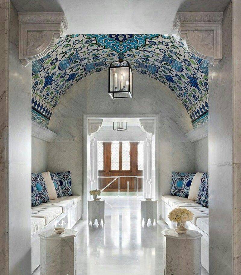 Ориентализм в интерьере ванной комнаты: мотивы марокканского стиля