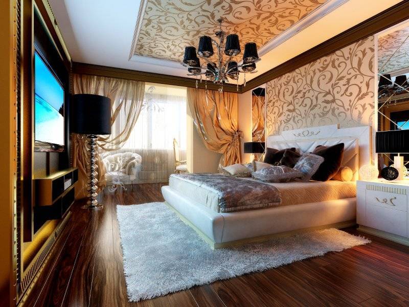 Спальня в стиле арт-деко (55+ фото): роскошь и уют — дом&стройка