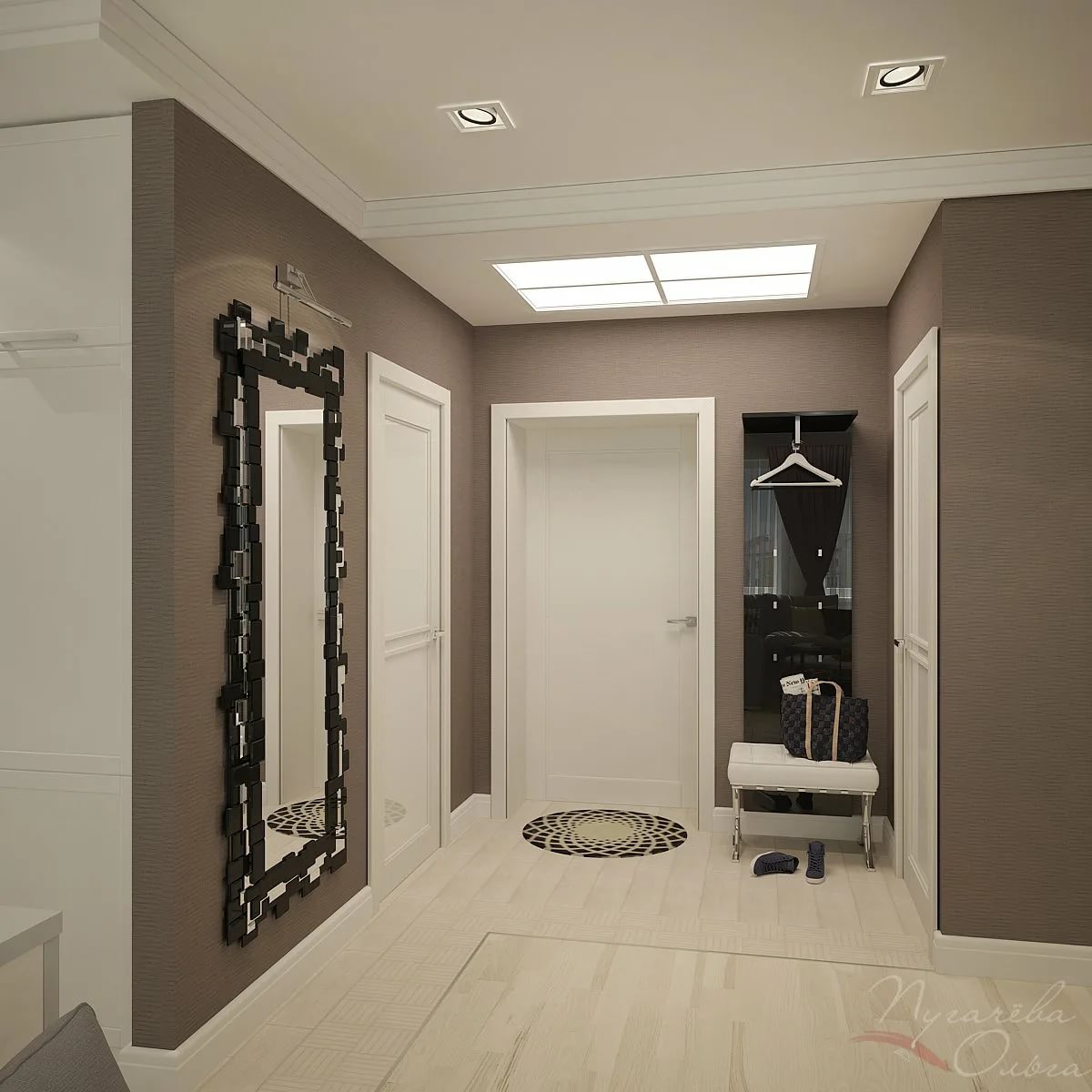 Дизайн коридора в квартире 12 кв м. дизайн квадратной прихожей — фото интерьера. стилистическое оформление прихожей