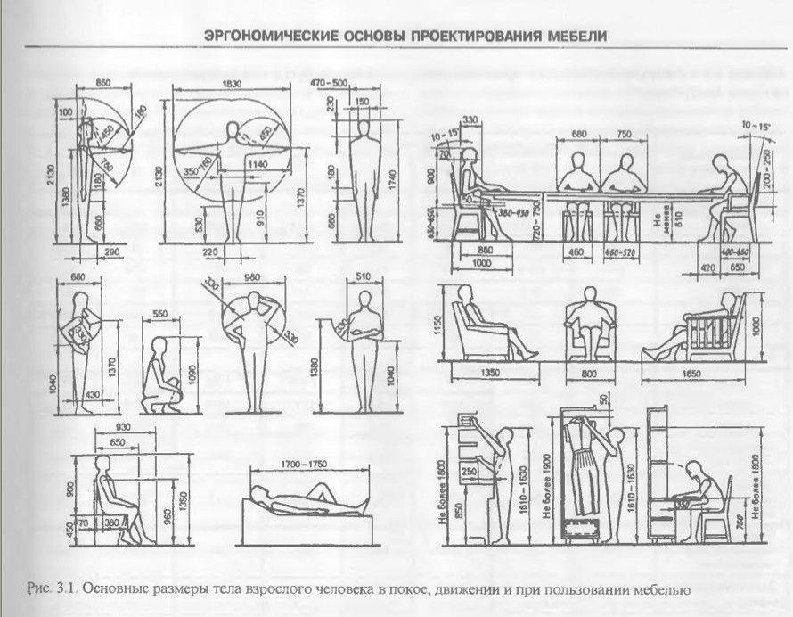 Эргономическая схема человека - 87 фото