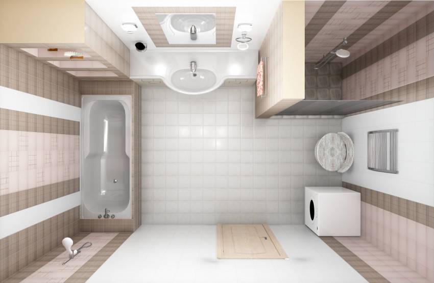 Дизайн ванной 7 кв. м: как сделать обстановку стильной и функциональной (83 фото)