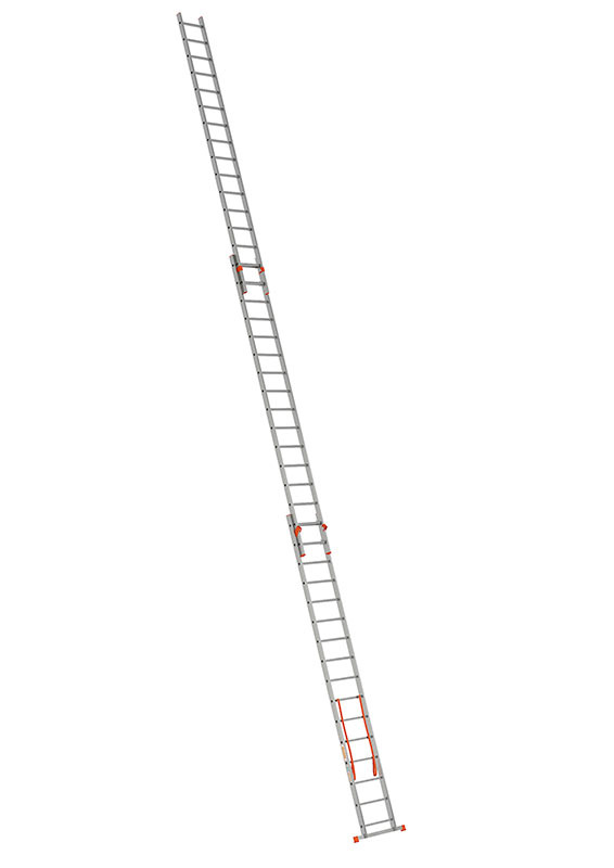 Раздвижные лестницы из алюминия