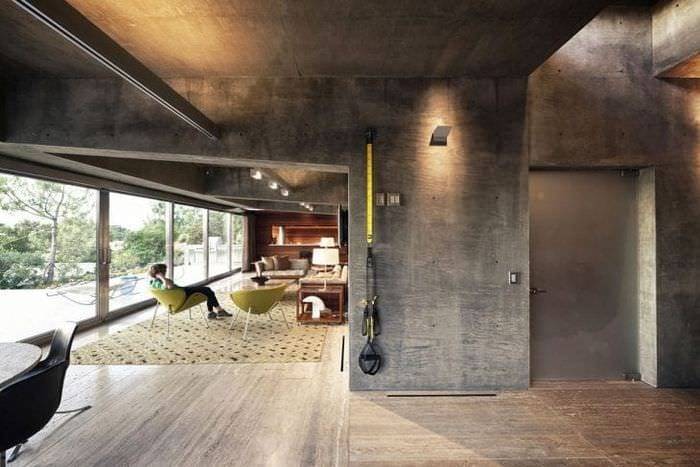 Бетонный потолок в интерьере: 60 лаконичных идей для дизайна в стиле лофт, минимализм и хай-тек