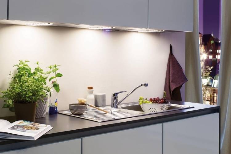 Светодиодные светильники для кухни (49 фото): ярко и функционально | ah-vkusno.su