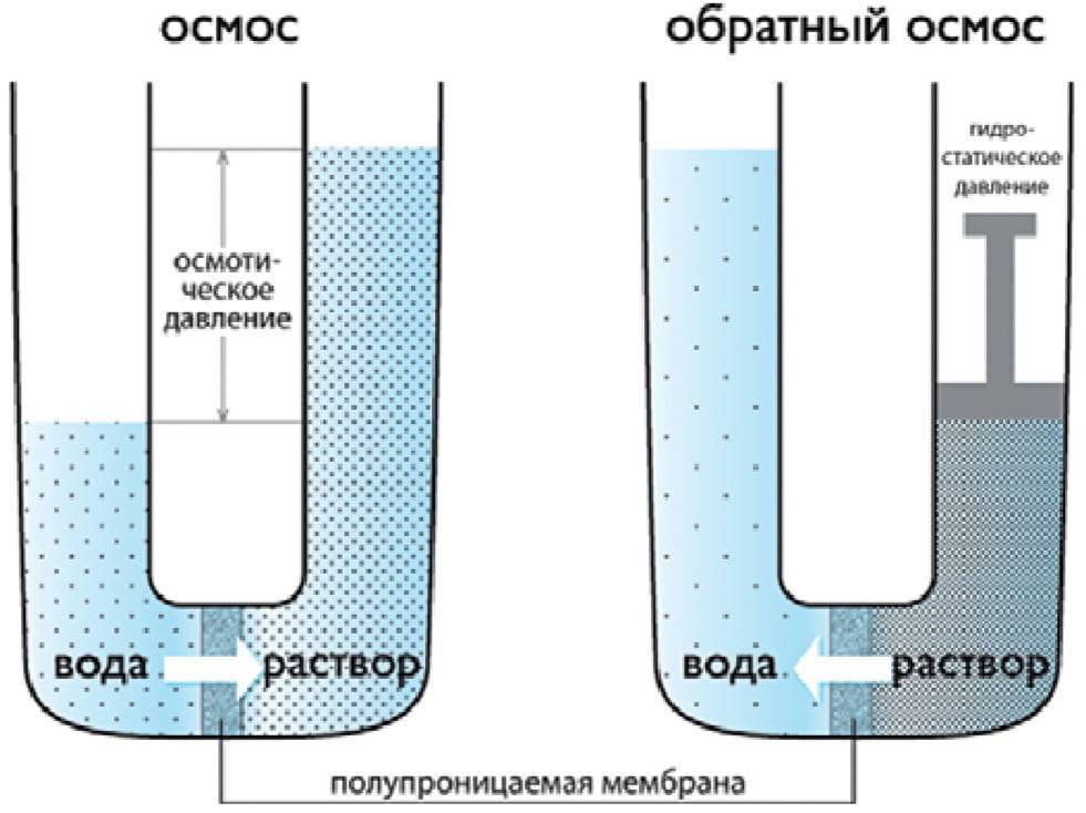 Обратный осмос что это схема