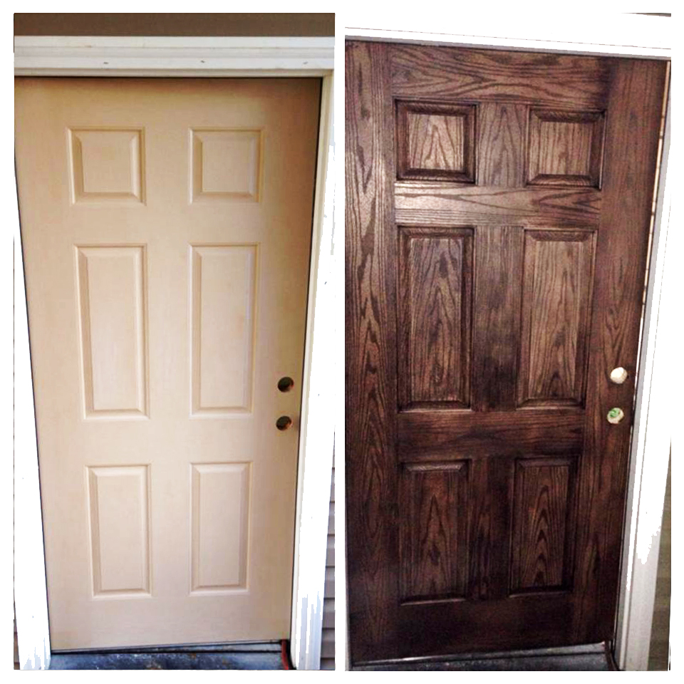 Реставрация двери своими руками. Окрашенная деревянная дверь. Перекраска деревянных дверей. Крашеные двери деревянные. Крашенная деревянная дверь.