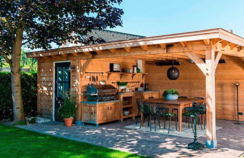 Летняя кухня на даче: варианты организации пространства