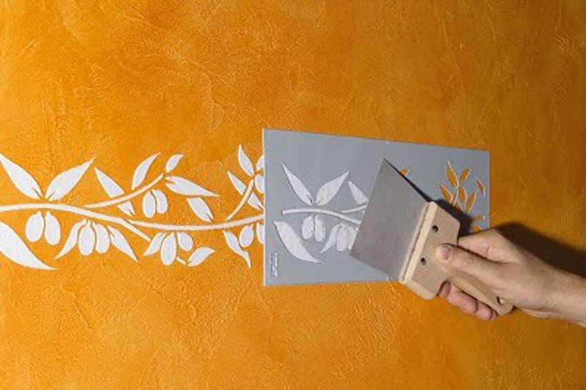 Трафарет для окраски стен: как сделать большой или маленький шаблон для детской или спальни своими руками и оформить стены эксклюзивными рисунками