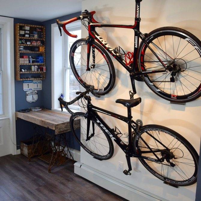 Крепление велосипеда к потолку: виды подвесов (крюк, лифт, кронштейн)