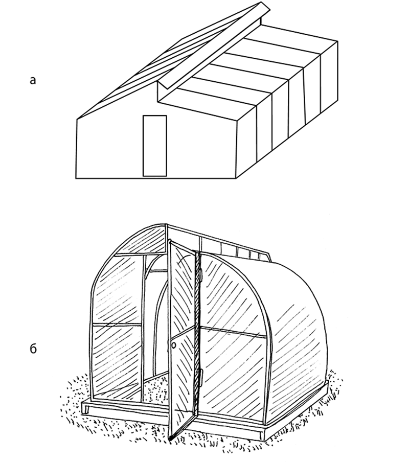 Схема парника своими руками