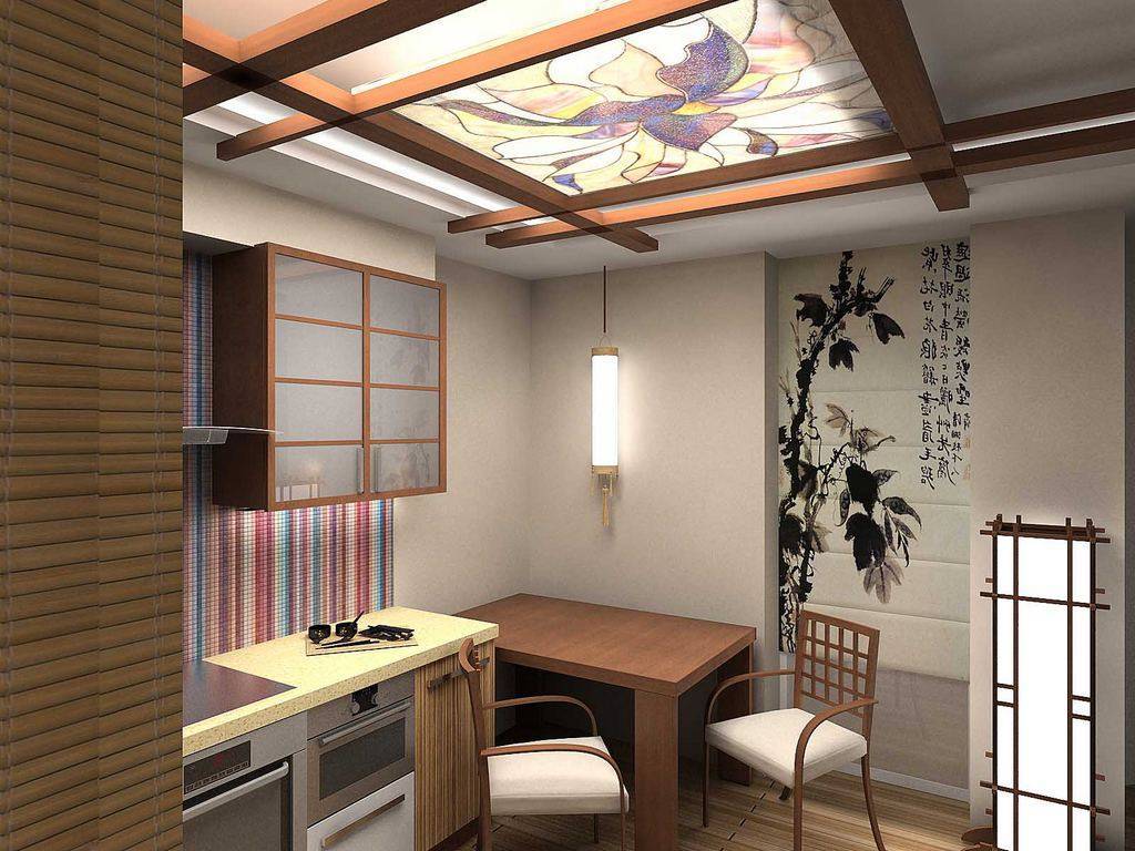 Как оформить интерьер кухни в японском стиле
