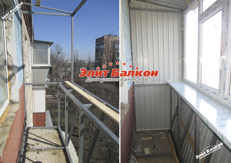 Особенности остекления балкона в хрущевках