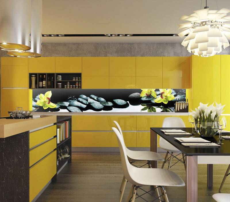 Дизайн кухни в светлых тонах - идеи интерьера (75 фото)
