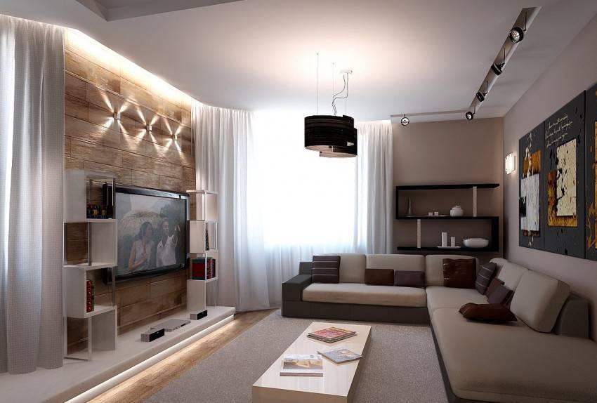 Дизайн интерьера гостиной 18 кв. м. - 125 фото лучших идей отделки гостиной комнаты