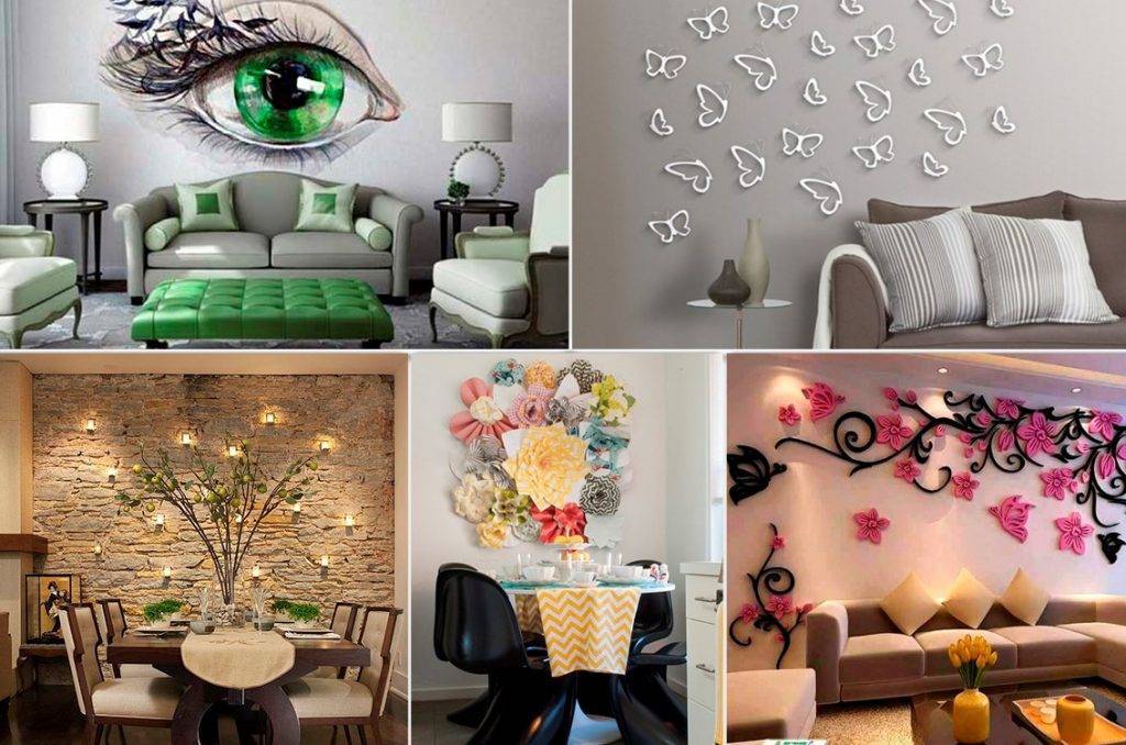 Тонкости декора стен: 6 оригинальных идей для каждой комнаты