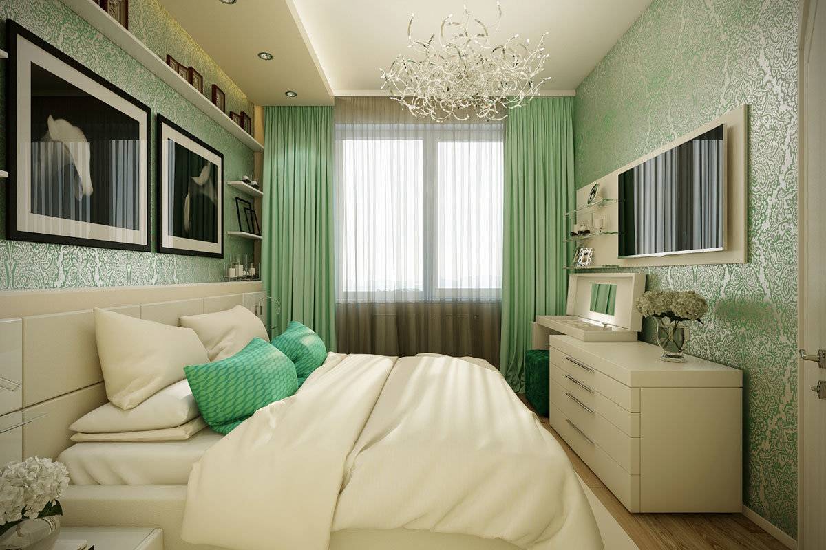 Дизайн интерьера спальни в хрущевке 20 реальных фото