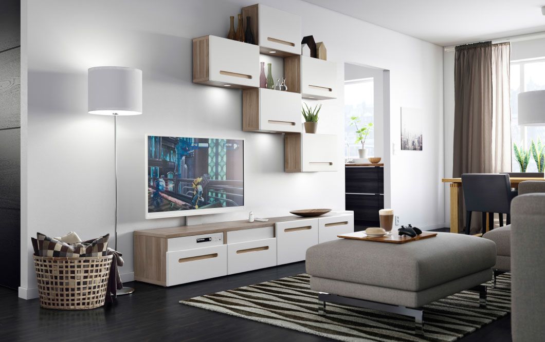 Модульная мебель для гостиной (100 фото): 10 новинок красивых гарнитуров в 2023 году
